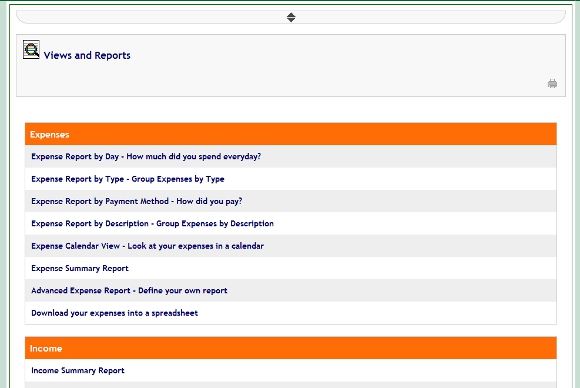 Types of Expense Reports