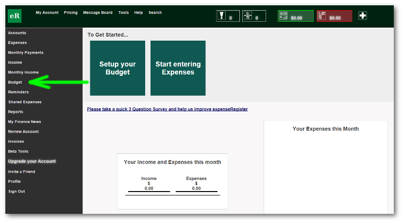 Link to Budget